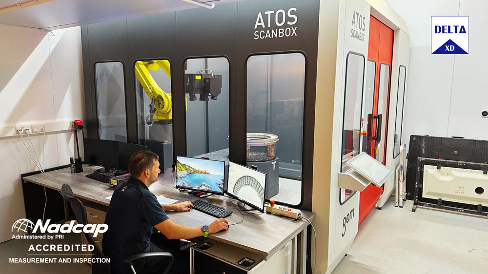 Delta XD achieves Nadcap accreditation for measurement