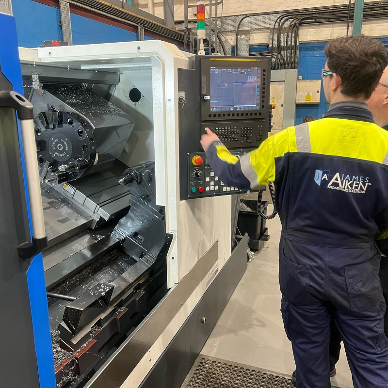 James Aiken boosts machining with Colchester Tornado