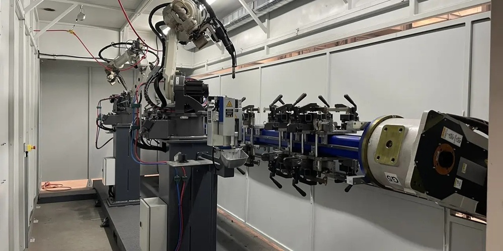 Boosting efficiency with automated robot welding system
