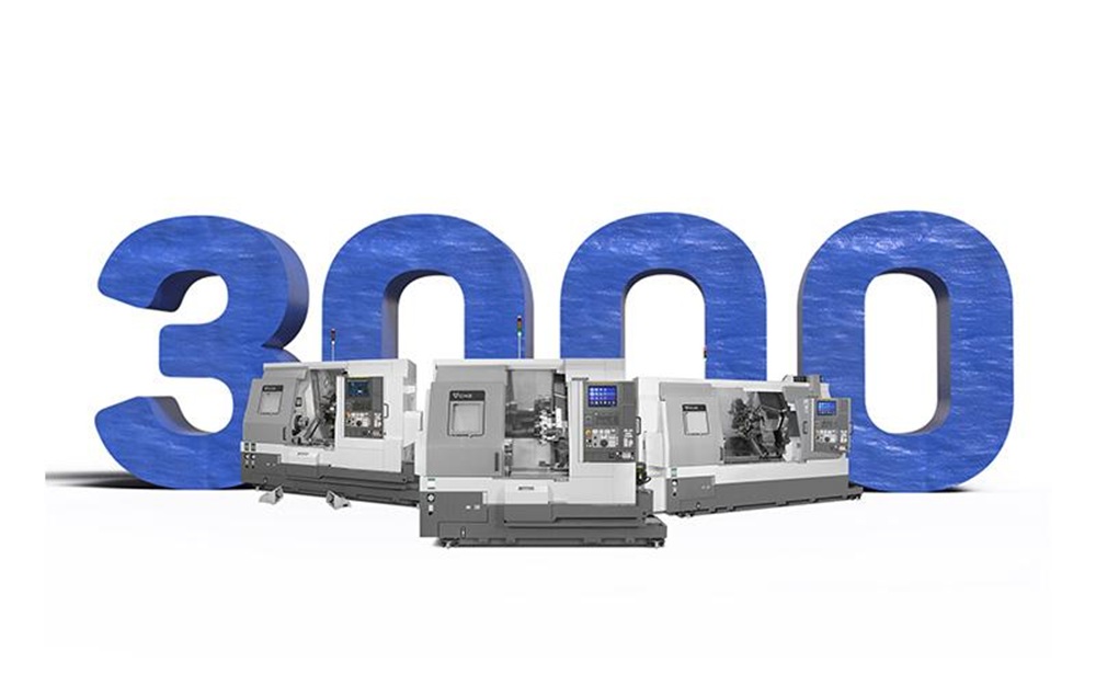 CMZ TA series lathe surpasses 3000 machines sold