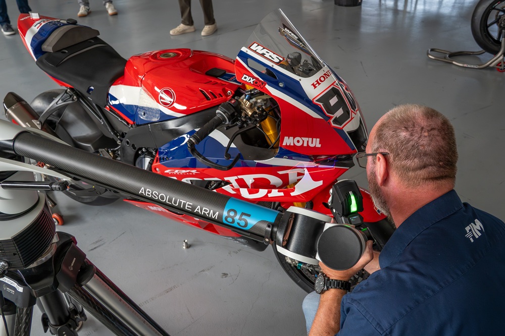 Easier racing motorcycle measurement and compliance
